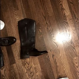 Melissa Frye Boots 7.5 Brown Leather worn once